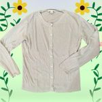 Banana Republic  celadon green silk cardigan, vintage, size M Photo 1