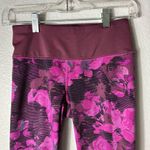 The North Face  Women’s Pink Floral FlashDry Leggings Photo 1