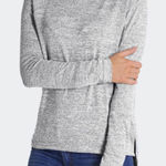 Rag and Bone  Heather Grey Raglan Long Sleeve Top - Size - Medium Photo 0
