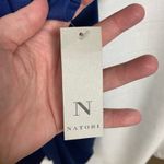 Natori  Blue Longline Robe Topper Kimono Cardigan Sz.1X NWT Photo 6