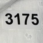 Ariella  Women’s S White Swiss Dot Tie Front Off the Shoulder Balloon Sleeve Top Photo 5