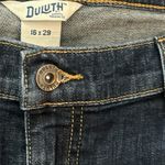 Duluth Women's Straight Leg Jeans Size 16 Blue Denim Classic Style inseam 29 Photo 8