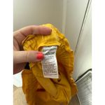 Banana Republic  Yellow Gold Linen Blend Paperbag Pull-On Baggy Shorts Large Photo 3