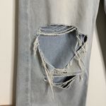 American Eagle Super High-Rise Baggy Wide Leg Ankle Jeans Size 2 Short Photo 5