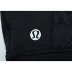 Lululemon Womens Debut Tank Top Black Spaghetti Strap Built-In Bra Top Size 2 Photo 2