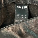 SheIn black leather skirt Photo 3