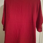 Maurice's  XXL Women's Red Button-Up Blouse NWOT Photo 6