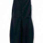 LULU'S | S | Dress Mini Scalloped Edge V Neck Little Black Womens LBD Sleevless Photo 3