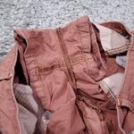 Abercrombie & Fitch Abercrombie Low Rise Y2K Style Chino Shorts Pink Stretch Shortie Size 25 Photo 8