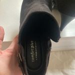 NWT Comfort Plus by Predictions "Sonya" black suede booties, womens size 10 Photo 4
