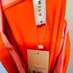 Wilo Active Bright Orange/Pink Activewear Leggings Size Medium Orange Photo 6