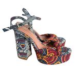 Gianni Bini multi-coloured platform sandals SIZE 8 Photo 1