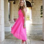 Lilly Pulitzer NEW  Tilly Pink Knit Asymmetrical Dress Photo 12