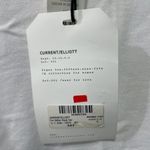 Current/Elliott Current Elliott shirt white with metal studs size 8 Photo 7