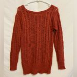 Aerie Burnt Orange Wool/Alpaca Blend Fuzzy Sweater Size XS Photo 5