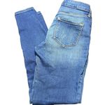 Old Navy Rockstar Blue Jeans Mid Rise Skinny Size 0 Photo 2