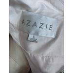 Azazie Rylee Rose Petal Bridesmaid Dress Back Cutout Pleated Bodice Custom Size Photo 9