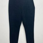 Babaton Aritzia Women's High Rise Faux Suede Black Pants Size 6 Stretch Neutral Photo 0