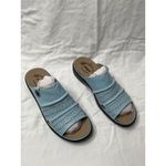 Propet Gertie Blue Leather Cut Photo 1