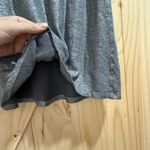 Eileen Fisher - Ash, Organic Linen Shimmer Silver-Tone Long Tank Top Photo 7