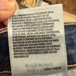 AGOLDE WOMENS 30 Distressed Blue Denim Mini Skirt Photo 8