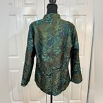 ❄️Tudor Court Button Down Jacket Green Size M Photo 3