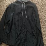 Athletic Works Black Athletic Windbreaker  Photo 0