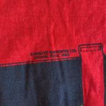 VINTAGE Christmas Tshirt Santa Sz Small Single Stitch Short Sleeve Hanes Beefy T Red Photo 4