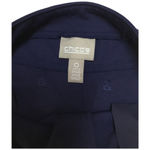 Chico's Dress Slacks Ankle Pants Navy Blue 0 Photo 4