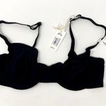 Aerie NEW Smoothez Black Neutral Full Coverage Unlined Underwire Bra 34C Photo 0