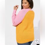 Torrid Vegan Cashmere Pullover Sweater in Bright Marigold Size 1X Photo 1