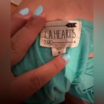 LA Hearts  Aqua Tank Top Photo 1