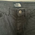 The North Face  Black Denim Pants size 4 Photo 2