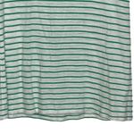 Matilda Jane  Tunic T-Shirt Top Size Small White With Green Stripes Flare Sleeves Photo 4