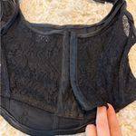 PacSun Black Lace Tank Top Photo 1