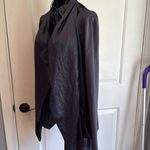 Vivienne Tam navy long sleeve open front cardigan Photo 3