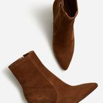 Madewell RARE The Justine Ankle Boot Dark Coffee Heeled Women’s Size 7.5 NWB Photo 0