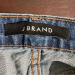 J Brand Jake Distressed Ripped Knee Straight Leg Jeans Medium Wash Size 23 Photo 2