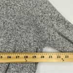 Gibson  Pullover Sweater Long Sleeve Knot Front Womans Size M Gray Photo 6