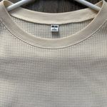 Uniqlo  Cream Long Sleeve Tee  Photo 1