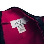 Pink Black Lace Overlay Vintage Skirt jody Of California Small Photo 5