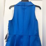 Adrianna Papell NWT Tuxedo High Low Gown Ultra Blue Photo 7