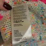 Anthropologie  Long Sleeve Palm Tree Neon Sweater Photo 3