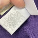 Susan Bristol Casuals 2 piece button up sweatshirt & pants Womens XL purple Photo 14