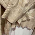 Faded Glory  Size XXL Oatmeal Beige Long Sleeve Open Front Ribbed Knit Cardigan Photo 3