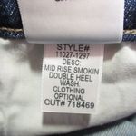 NWT Mother Mid Rise Smokin' Double Heel in Clothing Optional Stretch Jeans 28 Blue Photo 6