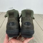 UGG  Hapsburg Waterproof Suede Lace-up Ankle Booties US7 Green Slate $150 Photo 7