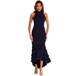 XScape  Formal Evening Gown Women's 10 Blue Long Dress Wedding Party Mother Bride Photo 1