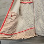 Lululemon {4} Var-City Bomber Jacket White Heathered Naked Butter Pink Photo 11