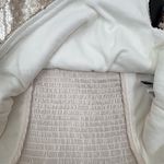 COQUETTE Y2K Mermaid Sequins Body Con Mini Dress Faux Fur Off Shoulder Women’s M Gold Size M Photo 12